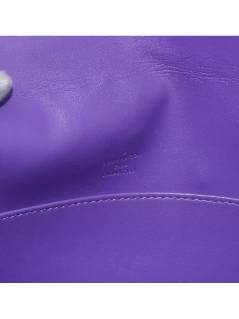 Authentic LOUIS VUITTON Monogram Vernis Thompson Street Purple Viole M91095